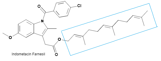 Indometacin Farnesil