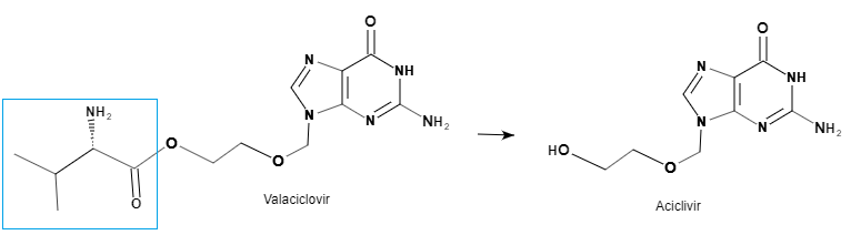 Valaciclovir and Aciclovir