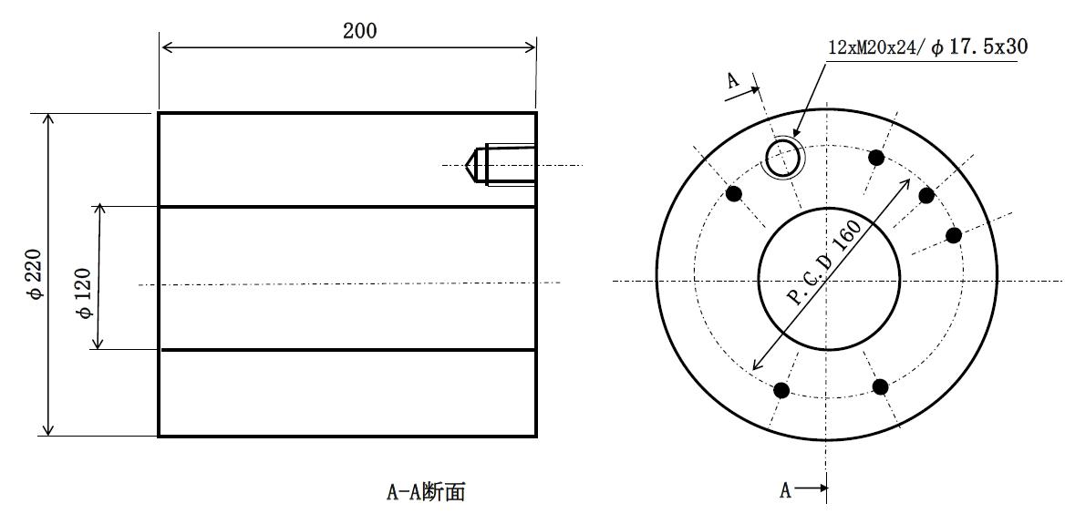 ねじの製図解答