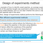 英語版「実験計画法入門［統計編］」／Introduction to Design of Experiments Method  – Statistics Edition（eラーニング）