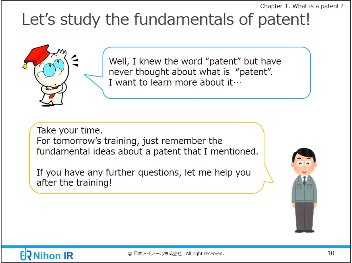 Lets study the fundamentals of patent