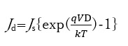 pn接合の電流の式
