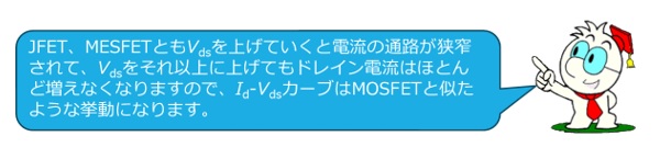 JFETとMESFET