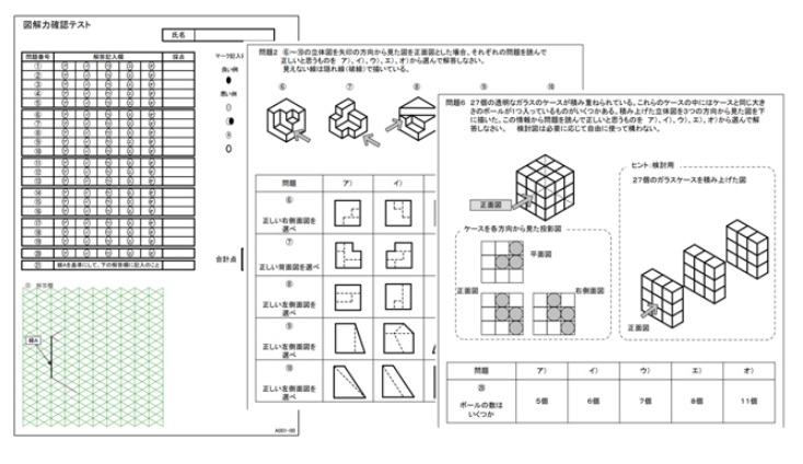 製図演習・試験問題キット