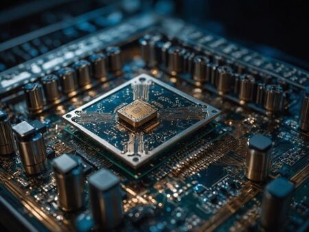 先端半導体パッケージ ガラス基板開発