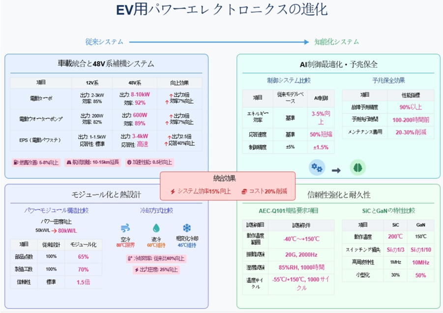従来システムと知能化システムの比較