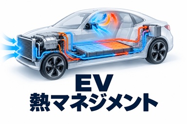 EVの熱マネジメント技術を徹底解説！バッテリー冷却・駆動系・空調から統合制御まで